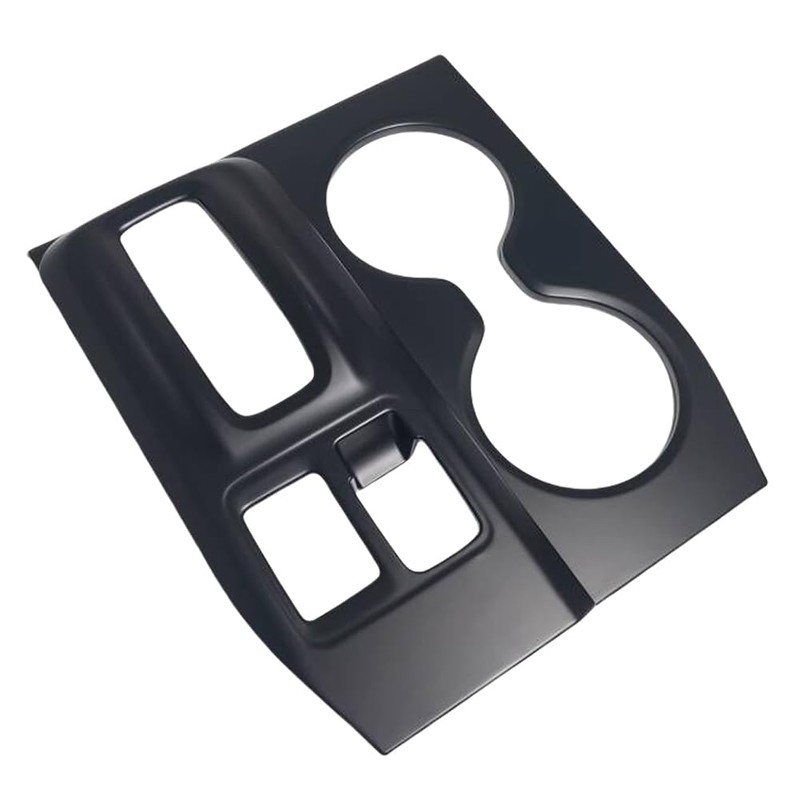 Kolya Matte Black Interior Center Console Gear Shift Panel Cover