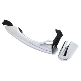Tiny Force Exterior Chrome Outside Door Handle RH Rear Right Passenger Side Compatible with Kia Sorento 2016-2020 EX, L, LX, S, SX 2.4L L4 3.3L V6 Replace 82661C5010