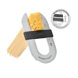 GEFU Spaghetti Paletti Scoop | Stainless Steel Regulator for 1-4 Servings | Precise Measurement, Space-Saving & Hanging | Not Dishwasher Safe