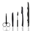 Sunuly Eyebrow Razor, 5-in-1 Eyebrow Kit, Professional Eyebrow Grooming Set,