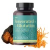 Resveratrol y Glutatión - Mezcla de Antioxidantes, Vitalidad y Energía