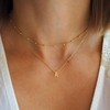BAYLAY Initial Necklaces for Women - 18K Gold Filled Initial