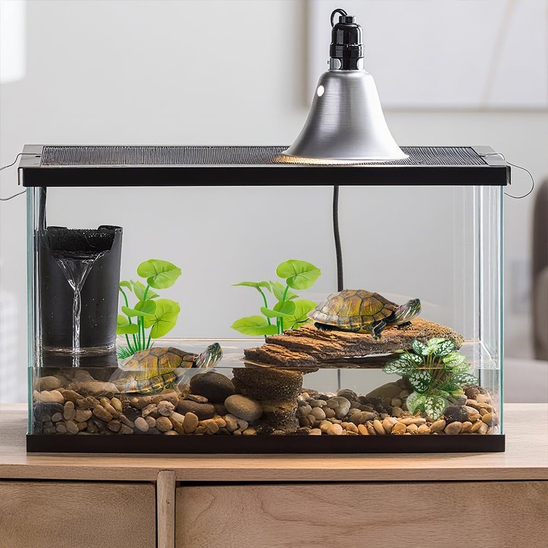 3-Pack Artificial Aquarium Plants Set - 2×6 inch & 1×5