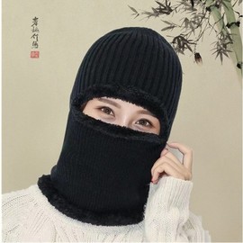 Integrated Fleece-Lined Motorcycle Ski Winter Balaclava Face Mask LF3700 (One Size) Gray 10ea