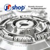 JPshop - Kit 4 Compatible Gas Cooker Compatible with Smeg