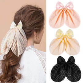 3PCS Bows Hair Clip for Women Clips Cute duck beak clip Ponytail Holder for Women and Girls Hair Accessories