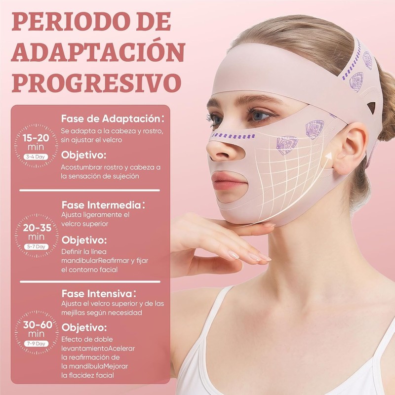 Faja Papada Facial Lifting 2 en 1 (Faja de Rostro