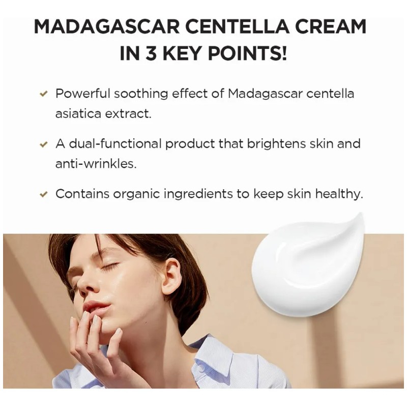 Skin1004 Madagascar Centella Cream 75ml Momento De Aplicación Día/noche Tipo