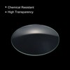 PATIKIL 60mm Diameter Watch Plate 3pcs Beaker Cover Smooth Edge