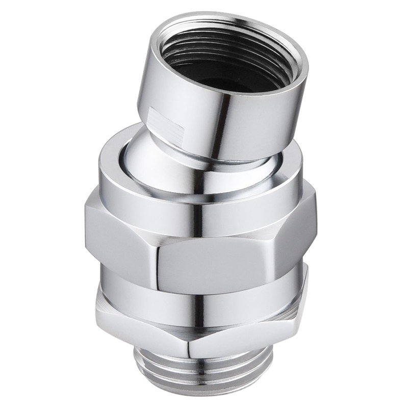 Enoughmen Adjustable Shower Head Connector – 360° Swivel Shower Arm