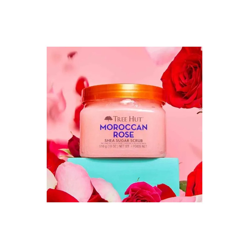 Exfoliante Corporal Moroccan Rose 510g Tree Hut