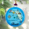 Ruth's Ethical Goods Florida Map Christmas Tree Ornament - Art
