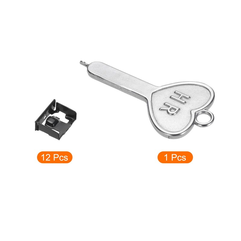 QUARKZMAN Pack of 12 Port Blocker Locking USB Port/Dust Metal