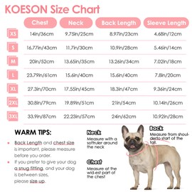 KOESON Dog Recovery Suit Hind Leg, Recovery Suit for Female Male Dogs, Pet Leg Sleeve to Stop Licking, Pet Rear Leg Wound Cover, Dog Spay Onesie for Wound Heal Care