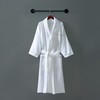 Waffle Cozy shower robe robe waffle processed microfiber towel couple bathroom robe hotel bathrobe housewarming gift swimming pool sleep Pajamas Pink/M