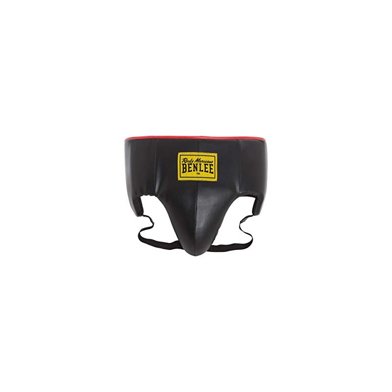 Benlee Lucca Black S Faux Leather Groin Guard