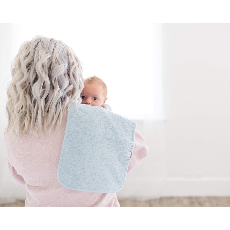 Copper Pearl Premium Baby Burp Cloths - 3-Pack Large Cotton