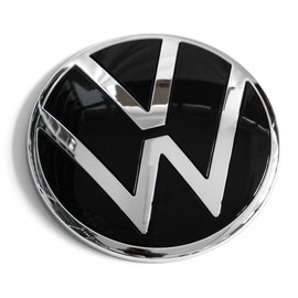 Volkswagen 2K7853630DPJ Emblem Tailgate Sign Logo, Black/Chrome