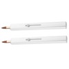 NOLITOY 2 Pack Retractable Lip Brush Precision Lipstick Applicator for