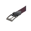 Redbridge Braided Belt Elastic Flexible Adjustable Unisex Stretch Belt, Bordeaux