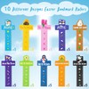EGuangwiua Pack of 50 Jesus Cross Bookmarks Rulers Children He