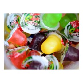 Mini Gelatinas 24/SIETE Frutas 20 Pzas Grenetina 15g
