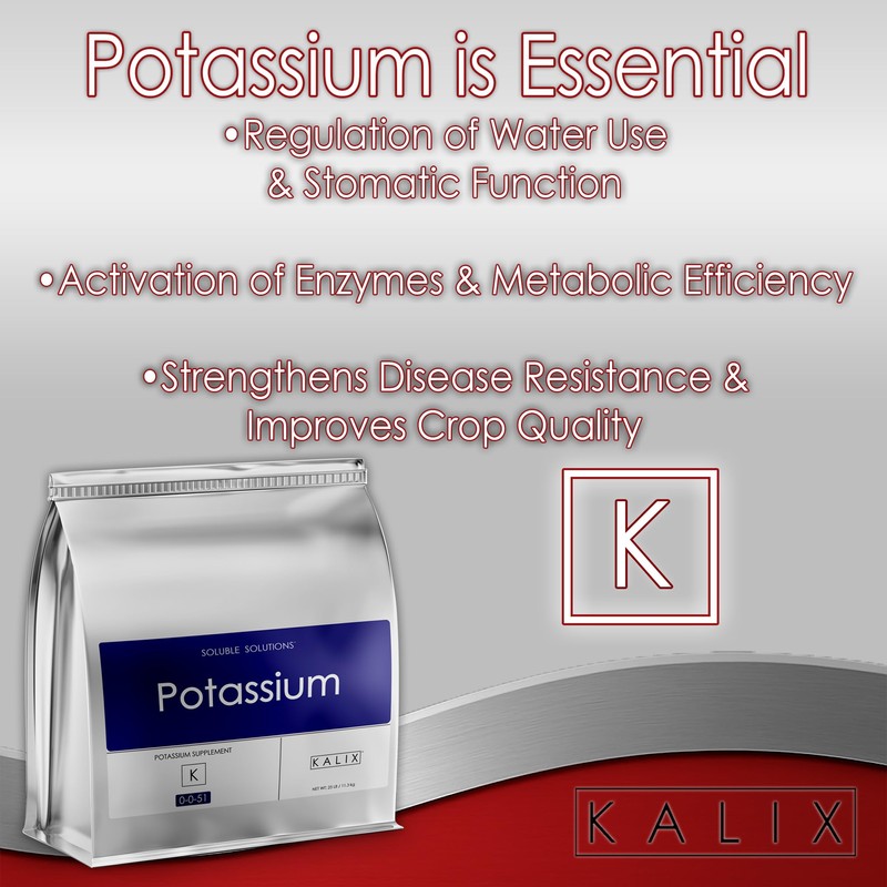 KALIX Potassium 0-0-51 Soluble Fertilizer | High Potash Plant Food