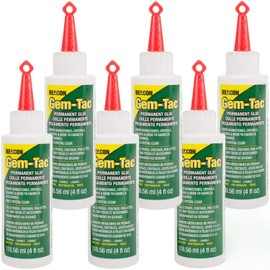 Signature Marketing Gem-Tac Permanent Adhesive 6/Pkg, 6 Pack