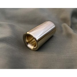 Junk Shop Audio JSA Zn24 “Hell’s Bell” Brass Resonant Guitar Slide (US 9)