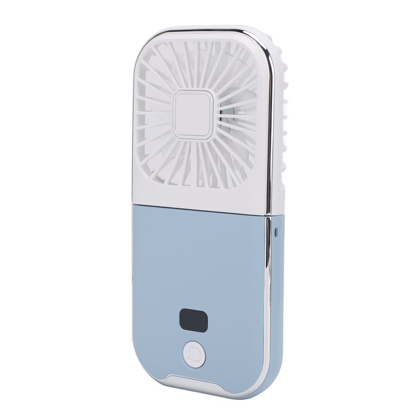 Foldable Necklace Fan Folding Digital Desktop Mobile Phone Holder Small