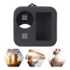 Estuchelandia Funda De Silicon Y Tapa Lente Para Camara Gopro