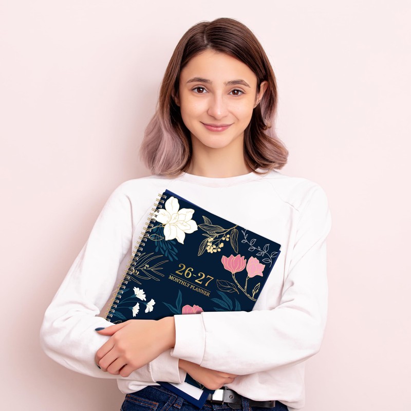 2026-2027 Monthly Planner/Calendar - Jan. 2026 - Dec. 2027, 9"