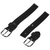Harrys-Collection Women's Men's Leather Belt 3 cm Wide Extra Length