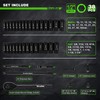 TecoTek 1/2" Drive Deep Impact Socket Set, 38-Piece Socket Set