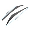 Pair Headlight Eyebrow Trim Eyelid Eyeline Cover Fits for Hyundai