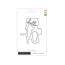 DOES NO APPLY CONCORD N 9TH - METAL CUTTING DIES - FLOWERS A LA CARTE