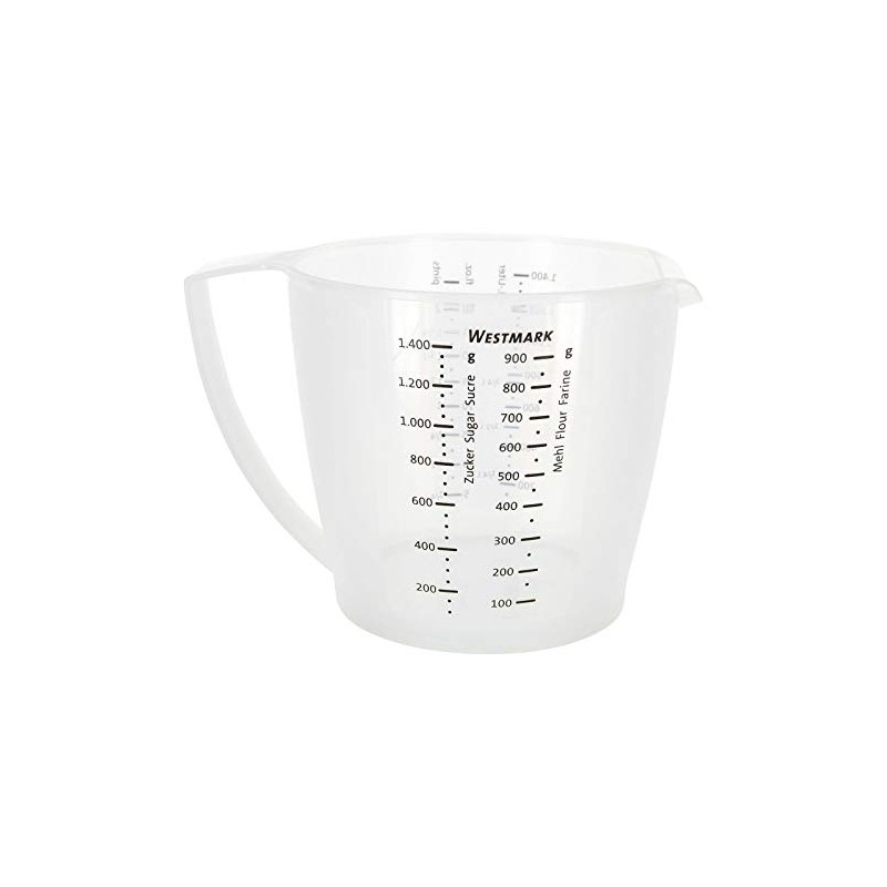 Westmark Multipurpose Measuring Cup and Mixing Pitcher with Splash Guard,