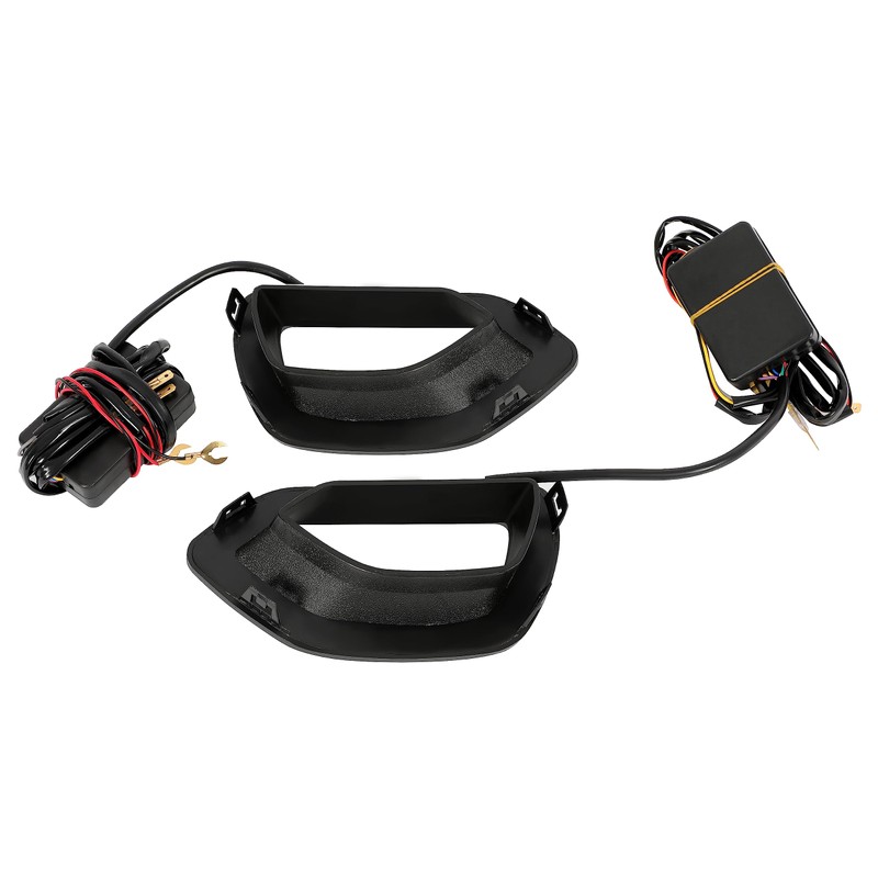 HECASA Grille Lights LED Compatible with 2015-2019 Dodge Charger SRT/Scat