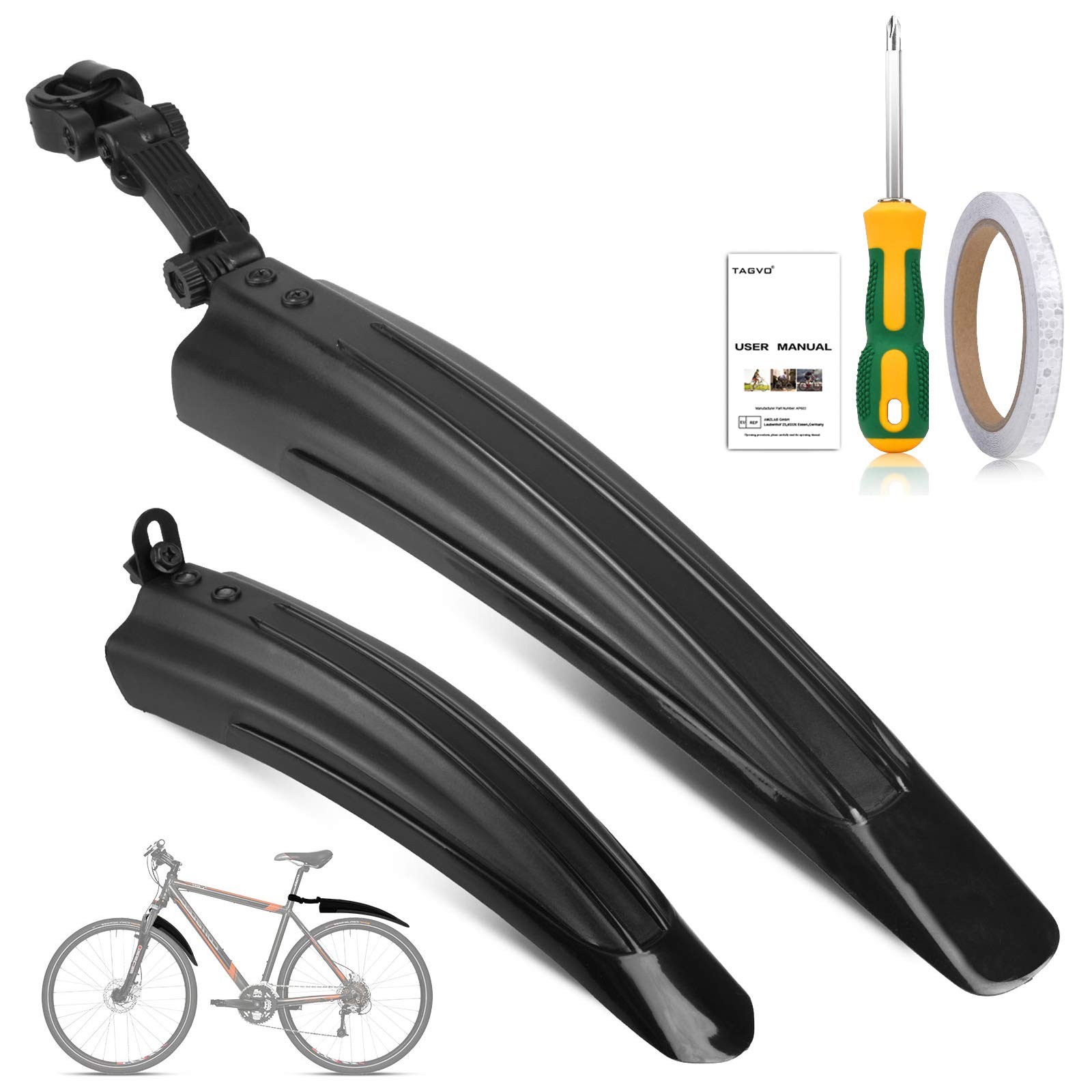 29 Inch Mountain Bike Universal Bike Fenders For 22-29