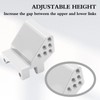 OGRC Adjustable Height Rear Axle Truss Upper Link Mount Aluminum