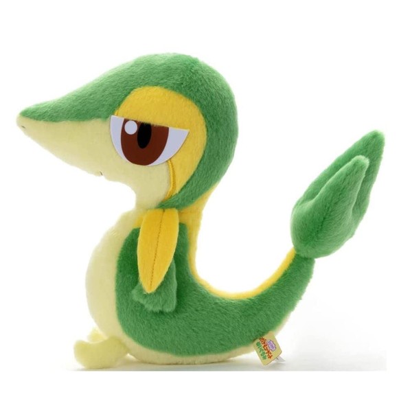 Pokemon: I Choose You! Plush Toy, Snivy, 726729, Height Approx. 8.7 inches (22 cm)