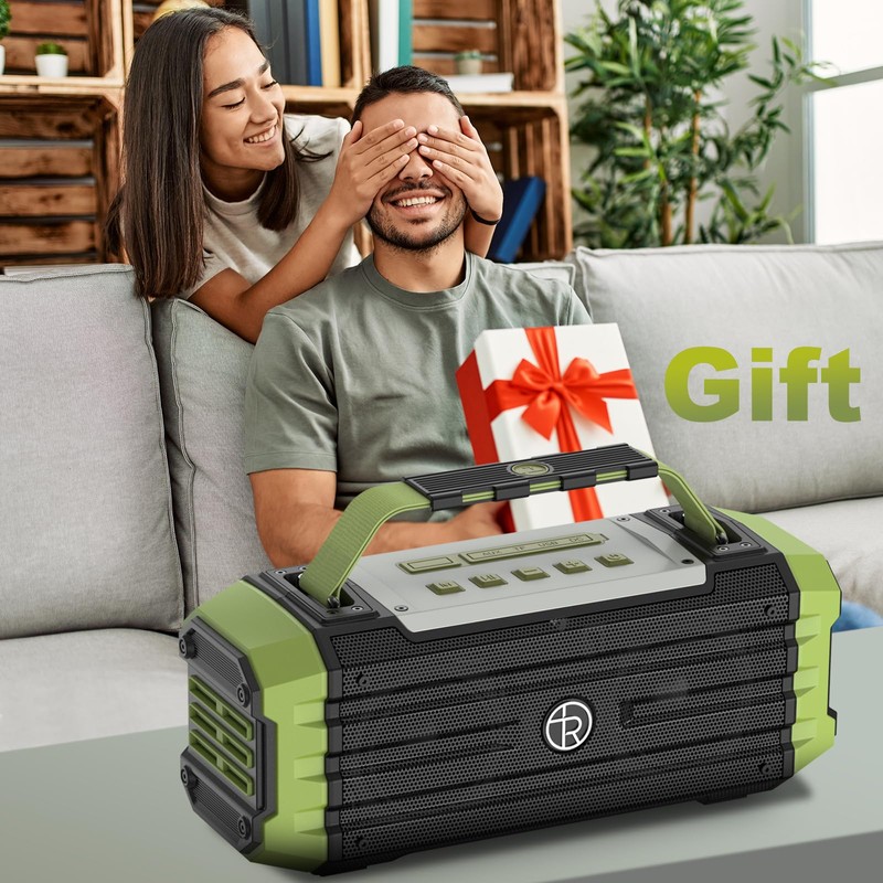 Portable Bluetooth Speaker 120W Peak 80W Wireless Speakers, TWS Pairing,