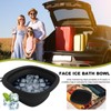 Ice Face Bowl | Foldable Face Ice Bowl with Built-in