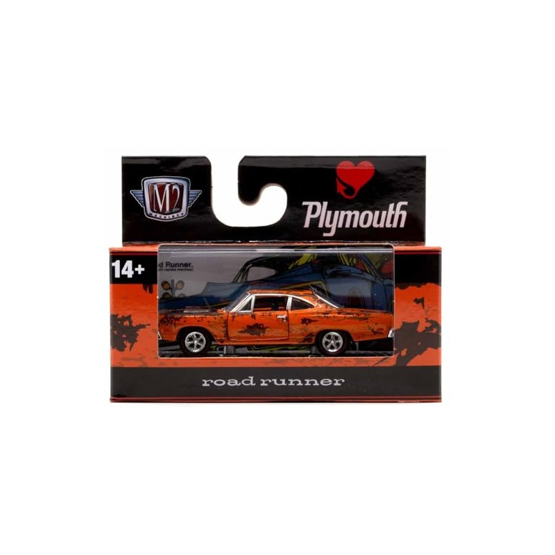 M2 MACHINES 1/64 Auto-Thentics Release 94 1969 PLYMOUTH ROAD RUNNER