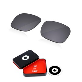 OWORK Polycarbonate Replacement Lenses for Spy Optic Discord Sunglass - Metallic Silver