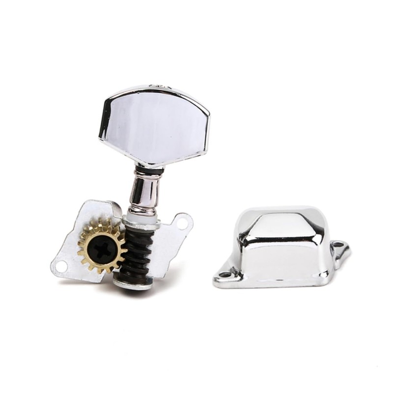 Kisangel Banjo Tuning Pegs 6pcs 3l3r for Acoustic Guitar Machine