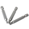 FyMosem 9Pcs Square Head Screwdriver Bits, SQ1 SQ2 SQ3 Magnetic