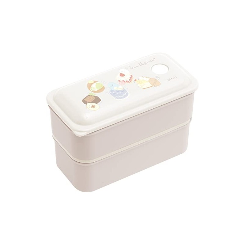 San-X KA17402 Sumikko Gurashi Lunch Market Fluffy 2-Tier Lunch Box