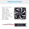 GDSTIME 80mm x 20mm 8020 12V Dc Brushless Cooling Fan