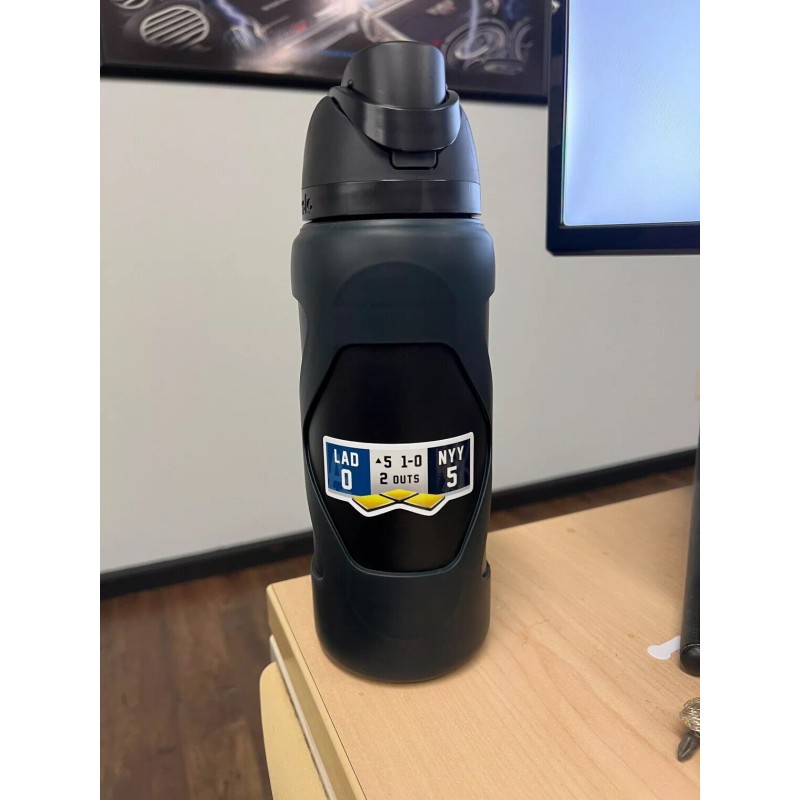 Dodgers Yankees 2024 World Series 5th Inning 3"x1.26" Sticker